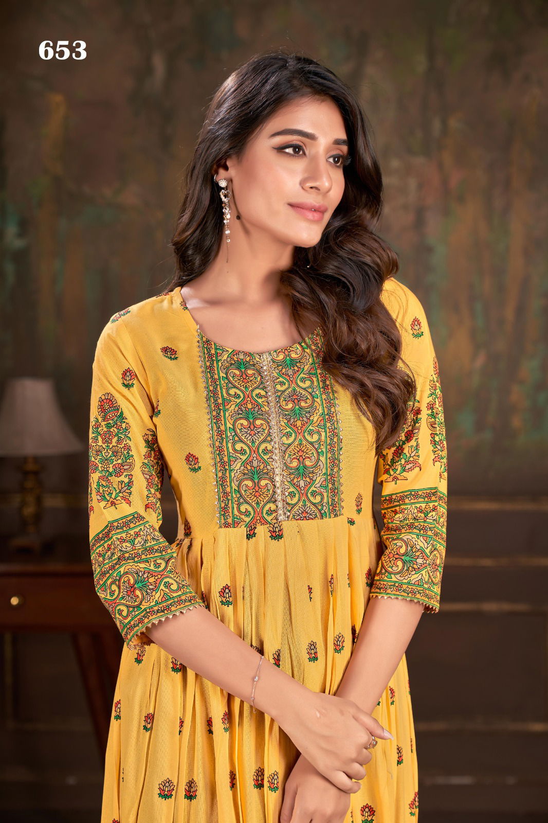 Moon Night By Jivora Printed Cotton Kurtis Catalog